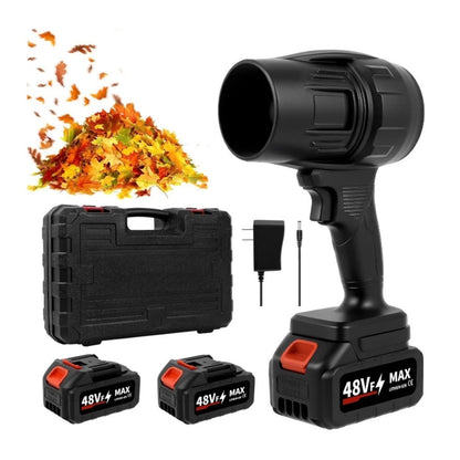 Soplador de Aire Turbo Inalámbrico + 2 Baterías 48V + Maletín